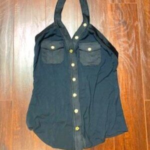 Clearout-Marciano vintage open back top sz S